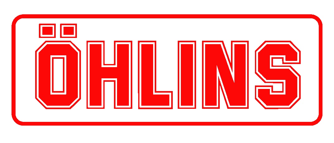 Vinilo OHLINS pegatina decorativa moto en diferentes colores