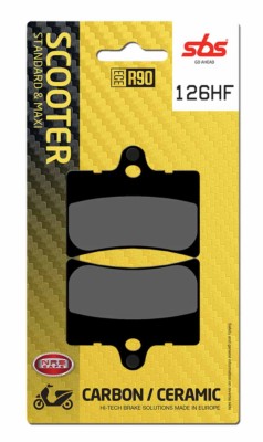 Pastillas de freno SBS 126HF (Brembo 07GR17)
