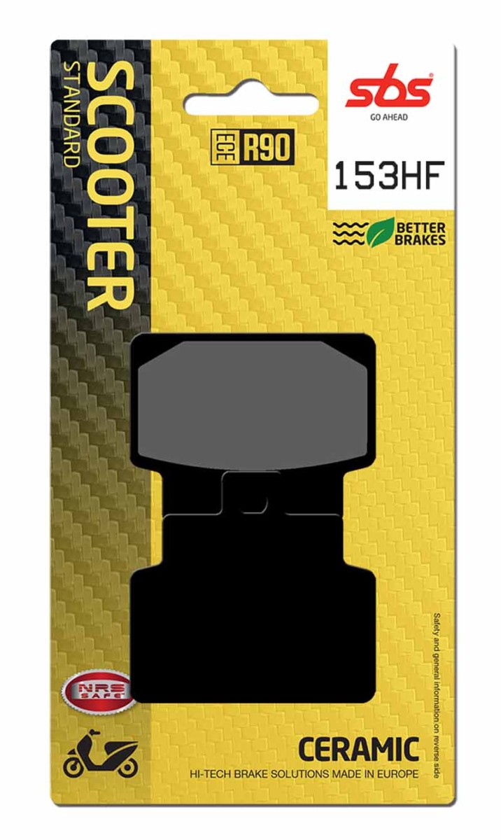 Pastillas de freno SBS 153HF