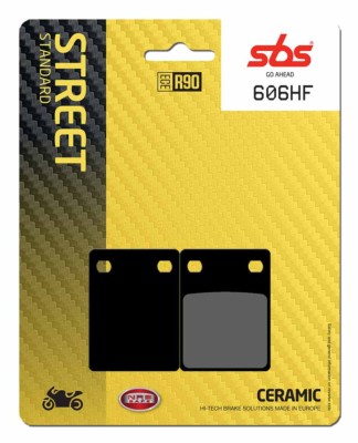 Pastillas de freno SBS 606HF (Brembo 07GR11)