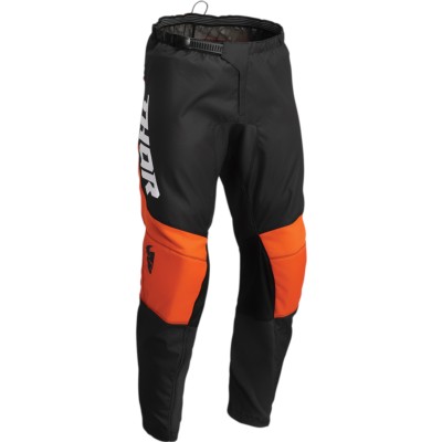 Pantalón THOR SCT INFANTIL Cross/Enduro Negro/Naranja