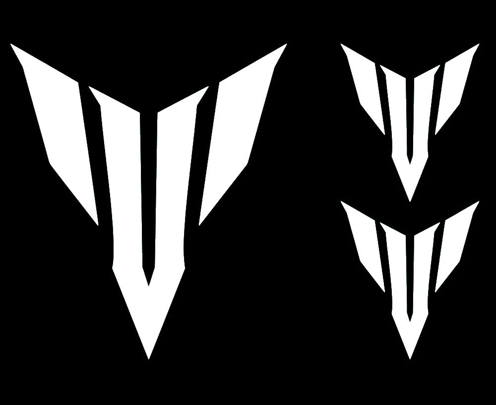 Adhesivo LOGO YAMAHA MT (3 PIEZAS)