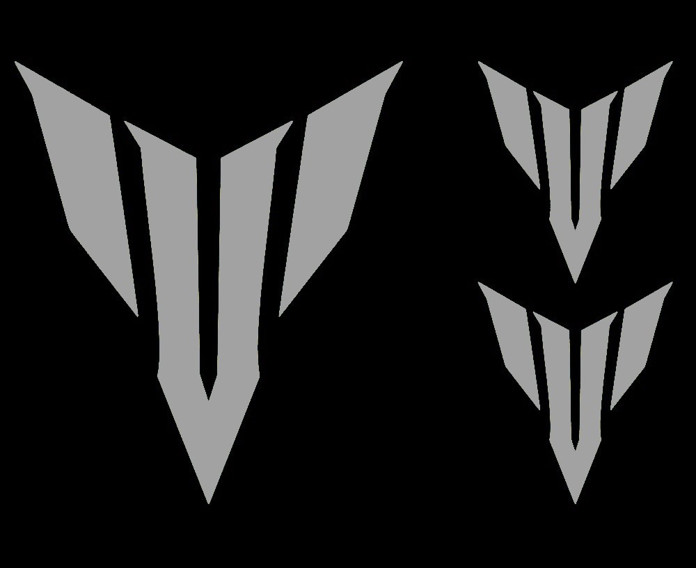 Adhesivo LOGO YAMAHA MT (3 PIEZAS)