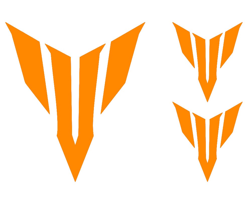 pegatinas yamaha mt resistentes vinilo corte