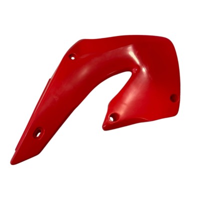 Tapa radiador Honda CR125R CR250R 2000 2001 derecha rojo repuesto