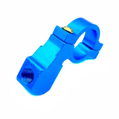 Bridas Manillar para espejo M-10 Derecha D.22mm Azul 