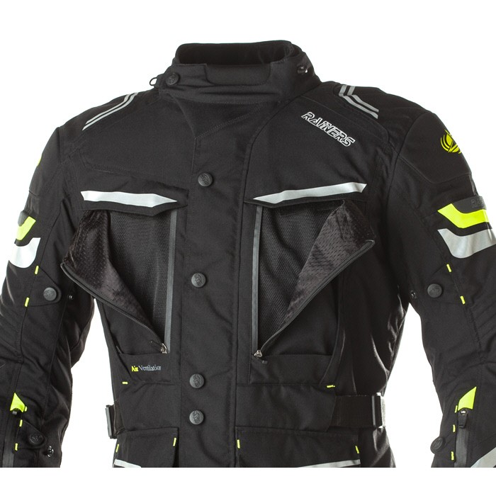 Chaqueta RAINERS TANGER FLUOR/NEGRA INVIERNO Impermeable 2