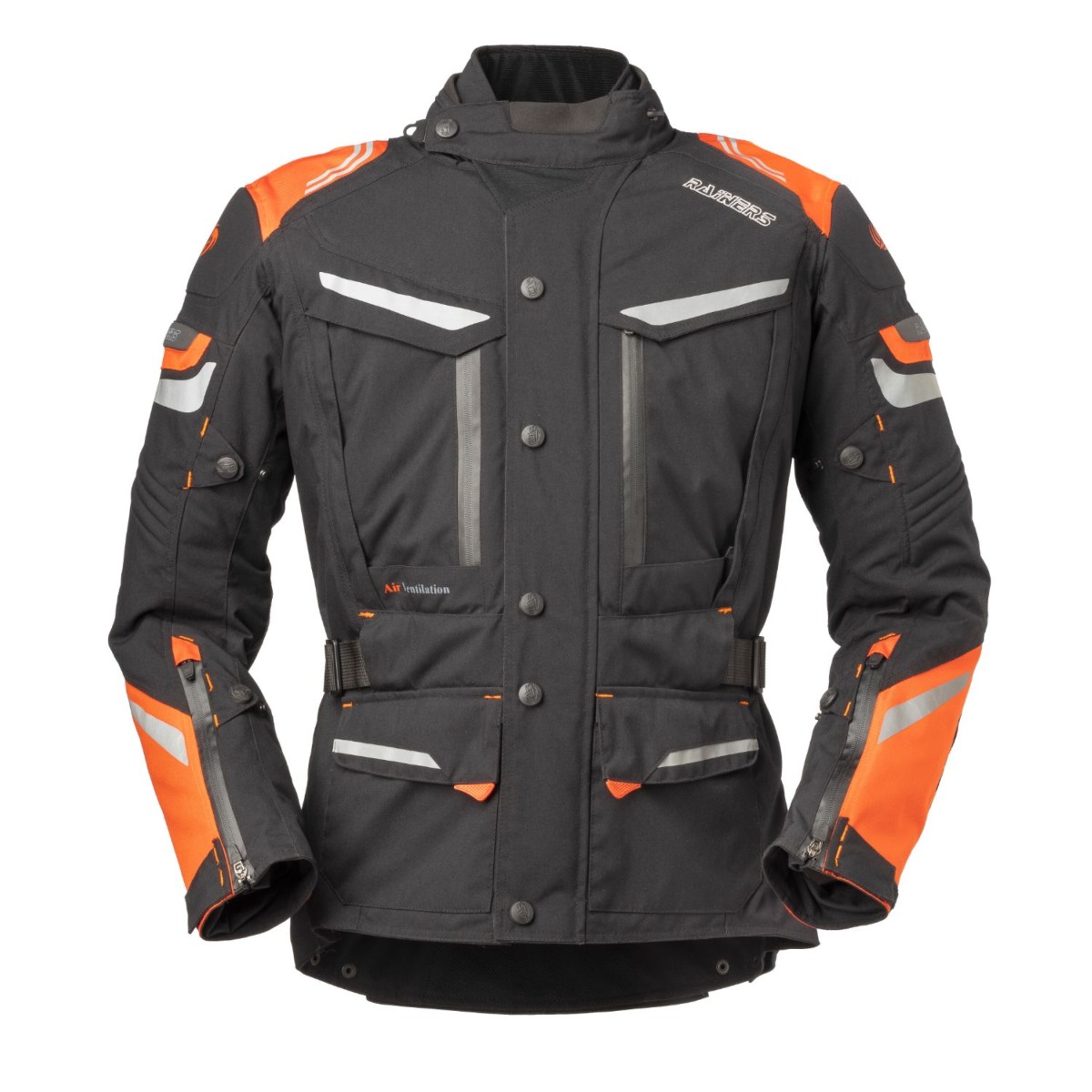 Chaqueta RAINERS TANGER NARANJA/NEGRA INVIERNO Impermeable 