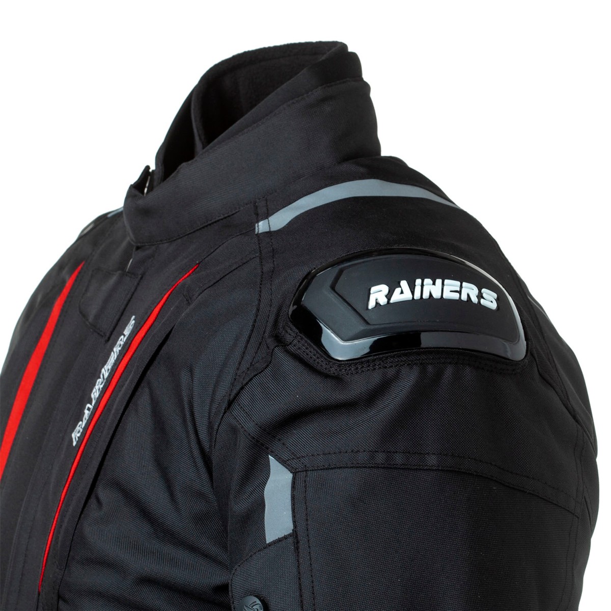 Chaqueta RAINERS MISURI ROJA/NEGRA INVIERNO Impermeable 3