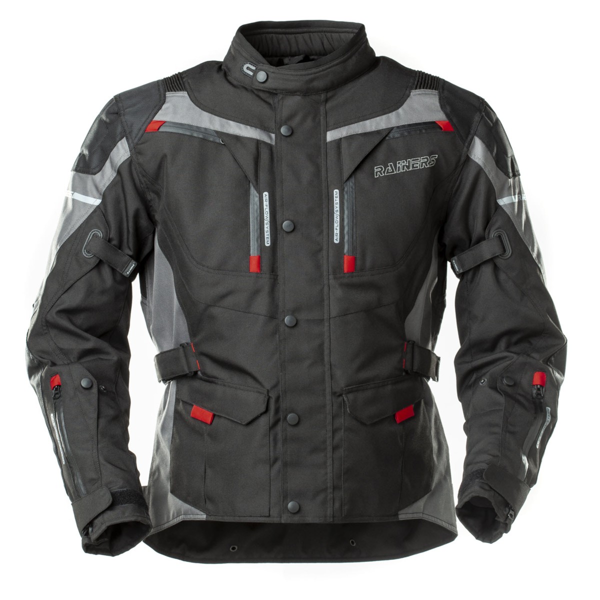 Chaqueta RAINERS DUNA NEGRA HOMBRE INVIERNO Impermeable 