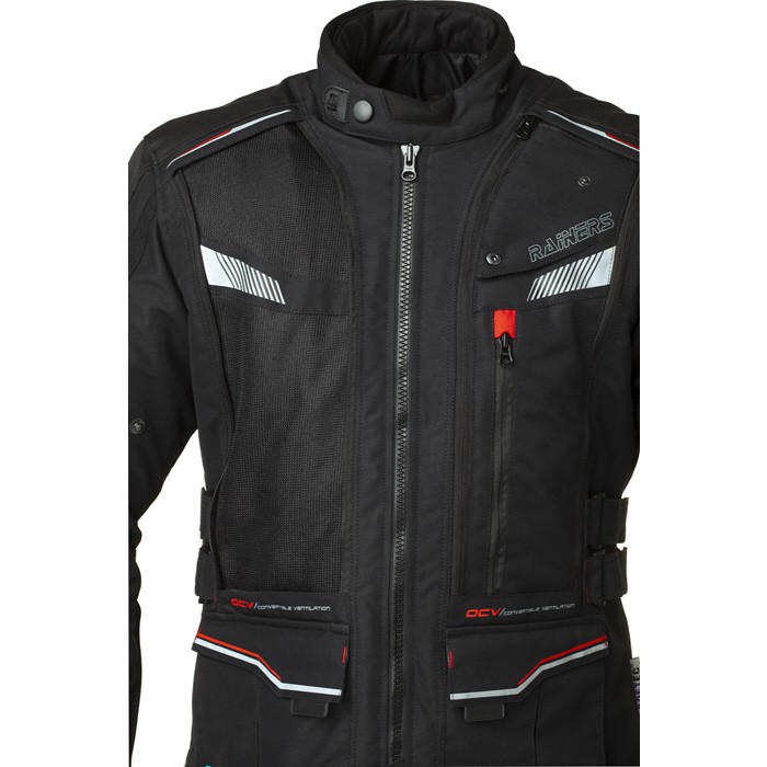 Chaqueta RAINERS TRIVOR NEGRA INVIERNO Impermeable 3