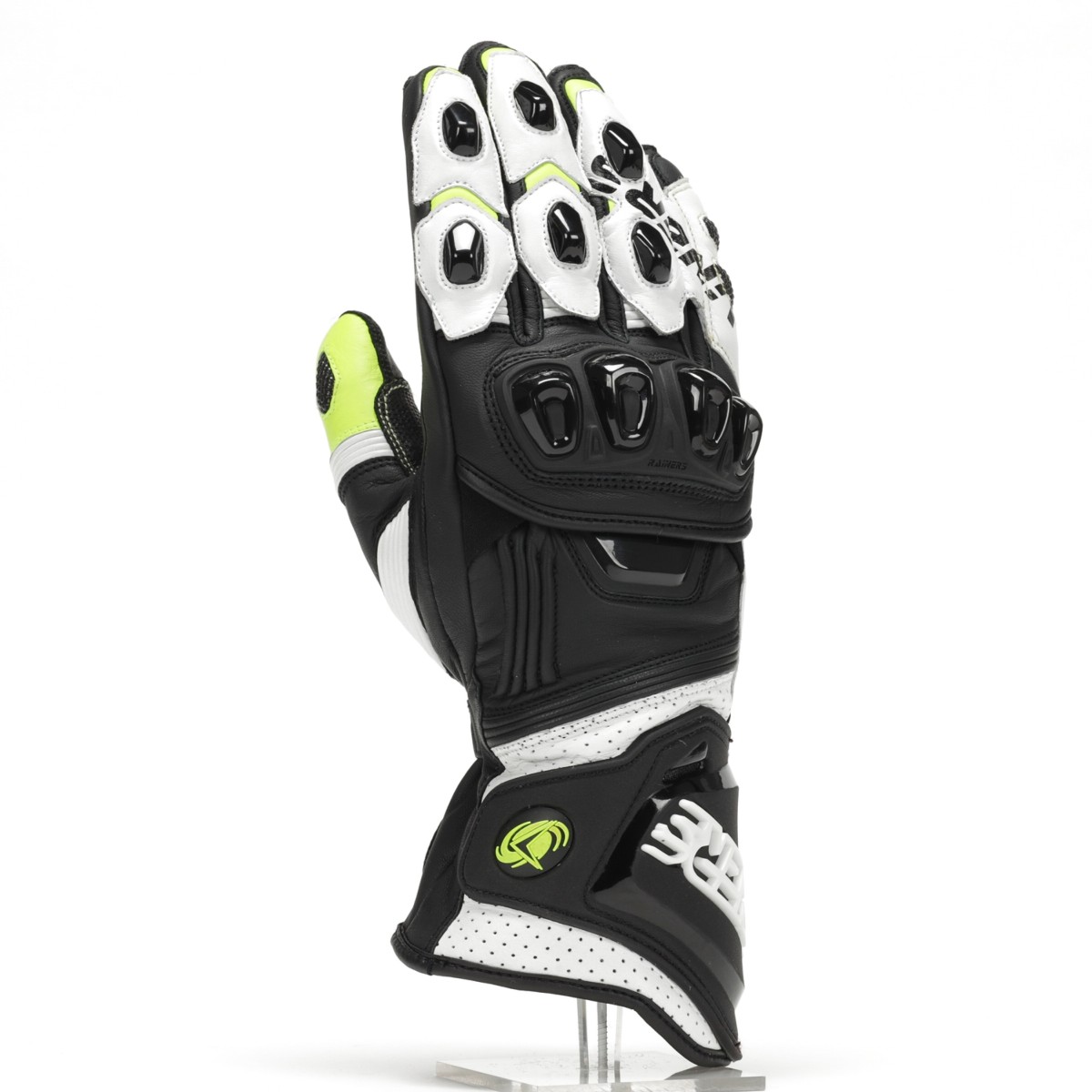 Guantes RAINERS VRC4 PRO FLUOR RACING PIEL 