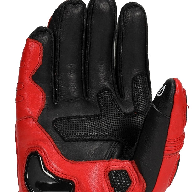 Guantes RAINERS X-PRO ROJO RACING PIEL 