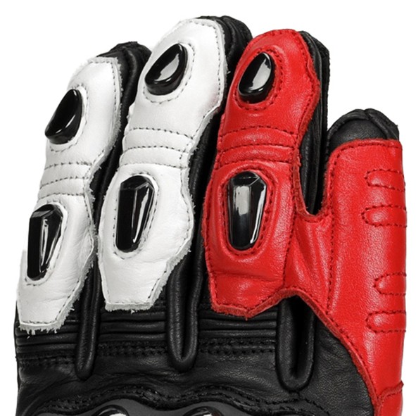 Guantes RAINERS X-PRO ROJO RACING PIEL 