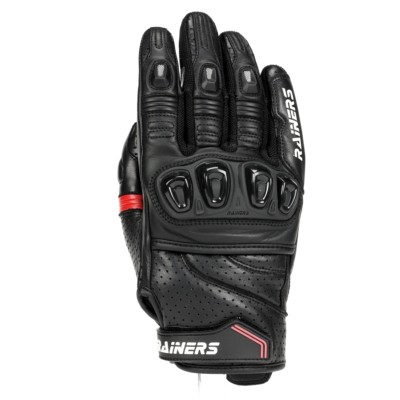 Guantes RAINERS ALFA NEGROS VERANO PIEL