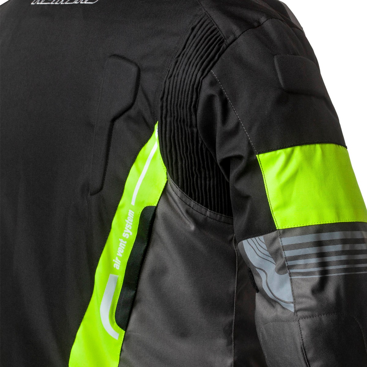 Chaqueta RAINERS CALIFORNIA Invierno Negro/Fluor Impermeable 2