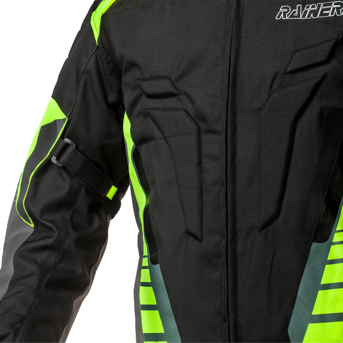 Chaqueta RAINERS CALIFORNIA Invierno Negro/Fluor Impermeable 3