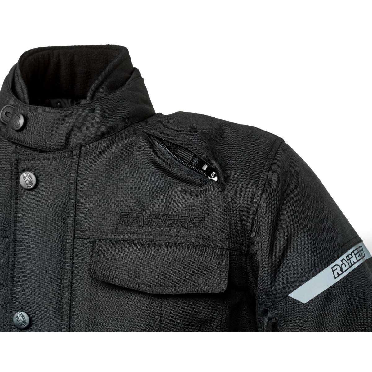 Chaqueta RAINERS BALTIMORE NEGRA INVIERNO Impermeable 3