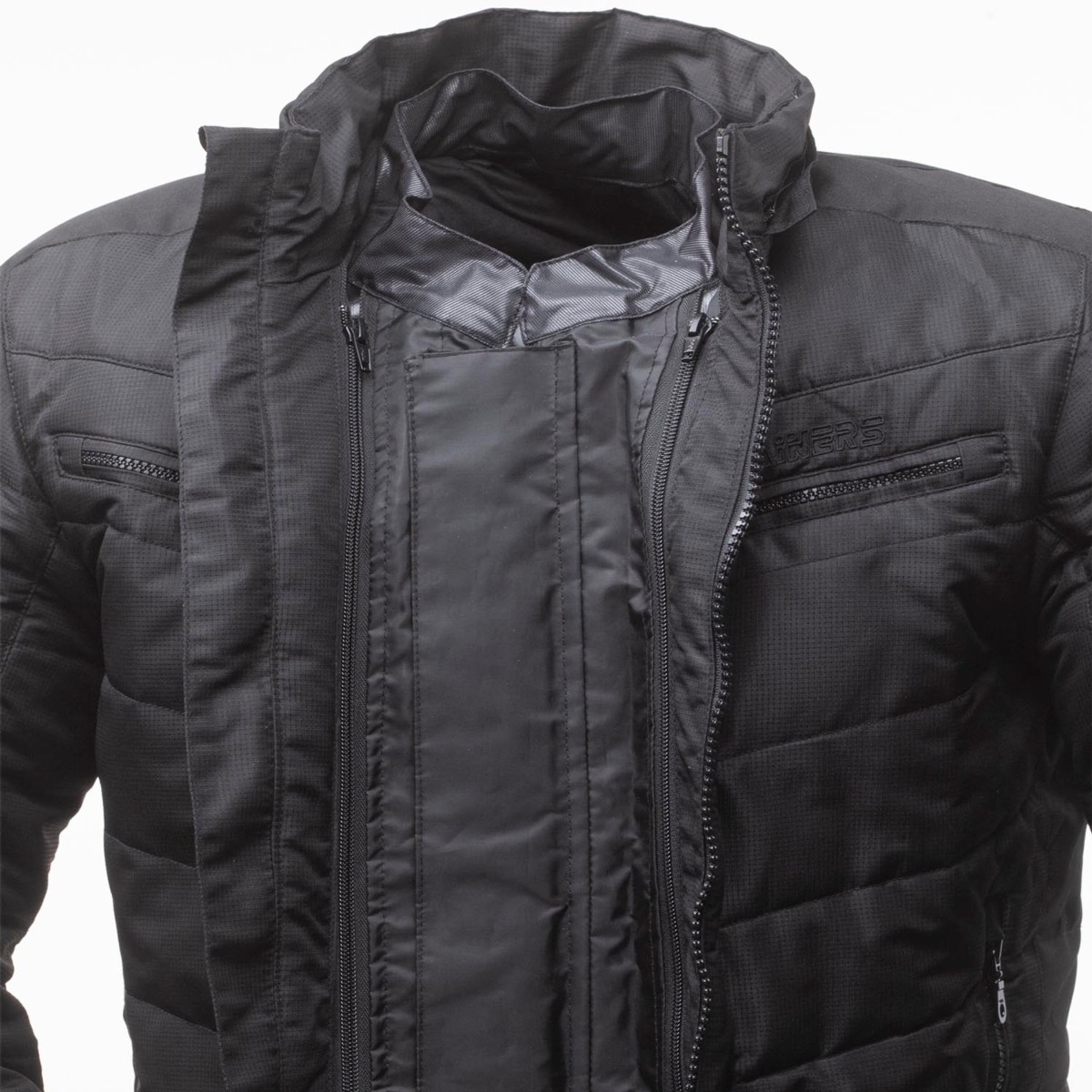 Chaqueta RAINERS DYLAN NEGRA INVIERNO Impermeable 4