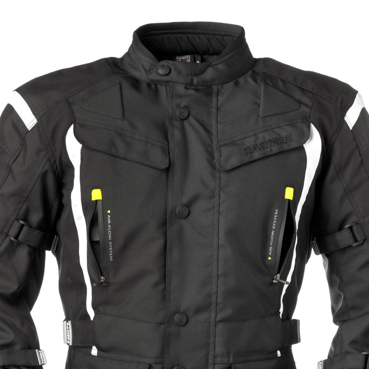 Chaqueta RAINERS DEISMAN NEGRA/FLUOR INVIERNO Impermeable 2