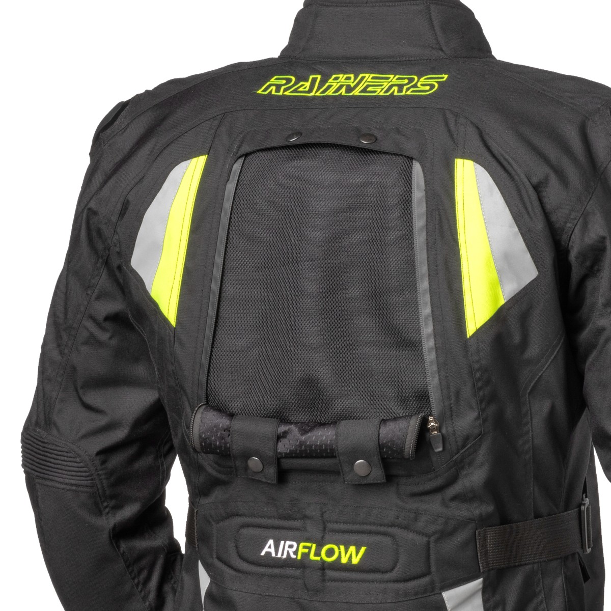 Chaqueta RAINERS ARROW NEGRO/FLUOR 4 ESTACIONES impermeable 2