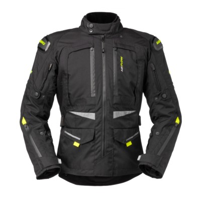 Chaqueta RAINERS ARROW NEGRO/FLUOR 4 ESTACIONES impermeable