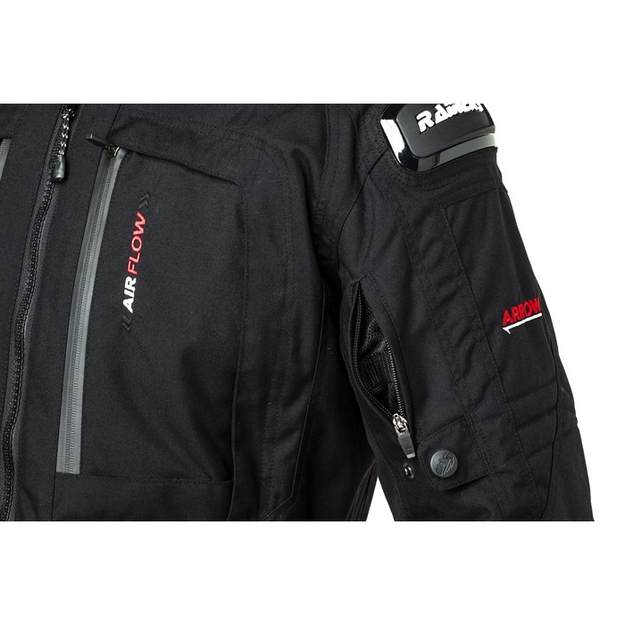 Chaqueta RAINERS ARROW NEGRA 4 ESTACIONES Adventure 1