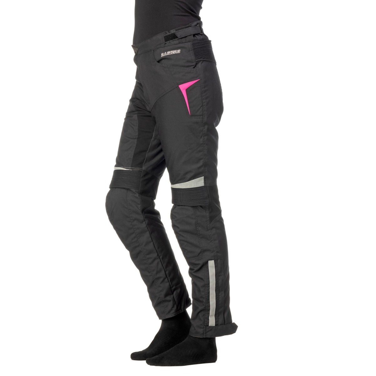 Pantalón RAINERS VIRGINIA Mujer Invierno Impermeable Negro/Rosa