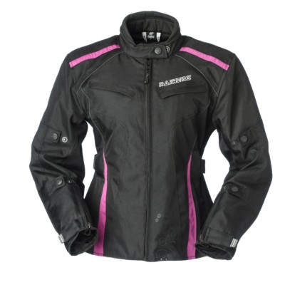 Chaqueta RAINERS SELENA NEGRA/ROSA MUJER Invierno impermeable