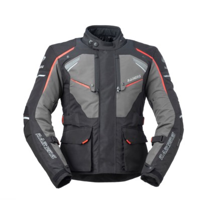 Chaqueta RAINERS VANCOUVER 4 ESTACIONES ADVENTURE NEGRO/GRIS Impermeable