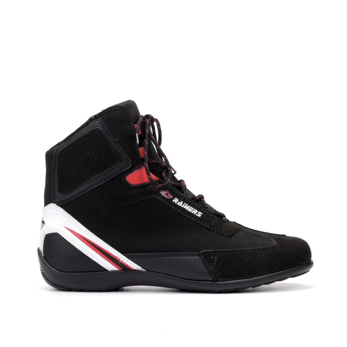 Botas Cortas RAINERS T200 NEGRO/ROJO TOURING