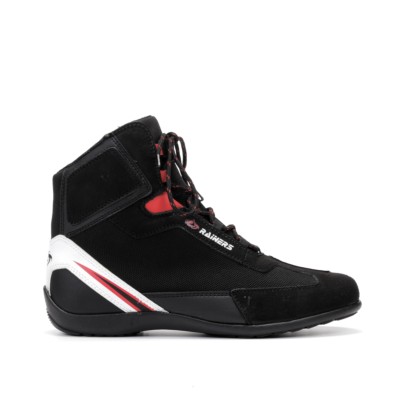 Botas Cortas RAINERS T200 NEGRO/ROJO TOURING