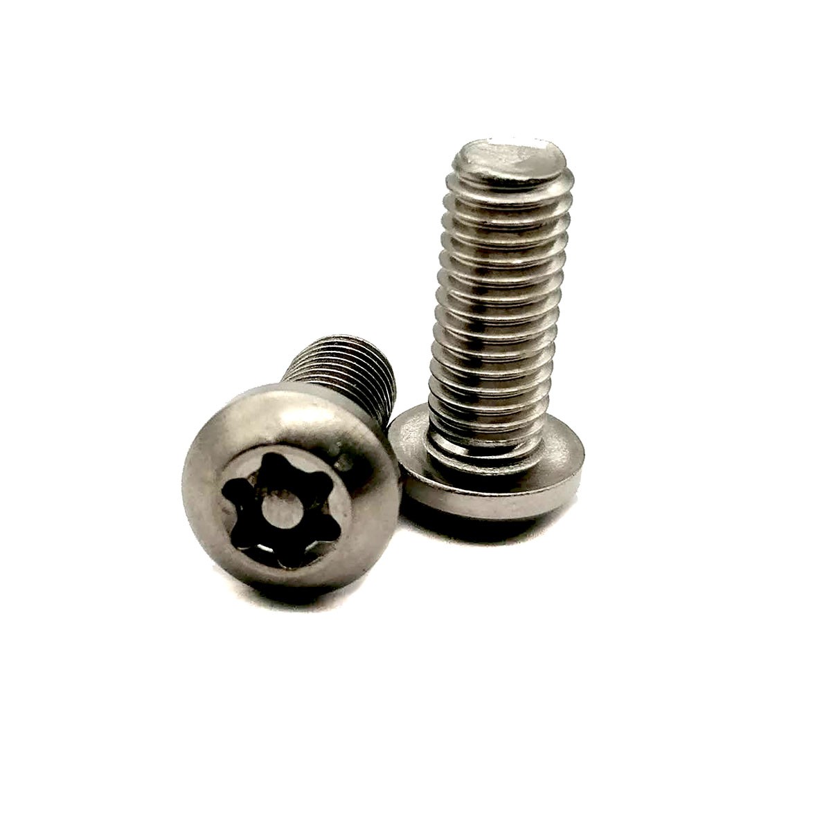 Tornillo ISO 7380 con pin Torx T-40 M-8x20 INOX. Precio por unidad.