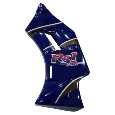 Placa Lateral Rieju RS-1 Azul Delantera Izquierda