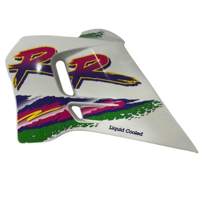 Placa lateral delantera izquierda blanca para RIEJU RR
