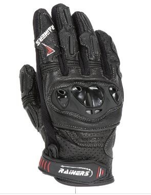 Guantes RAINERS ROAD NEGROS HOMBRE VERANO