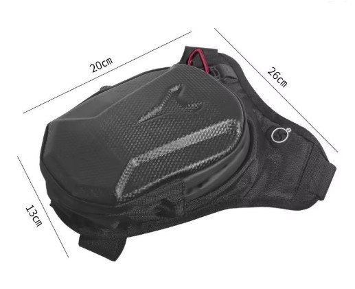 Riñonera Hitte con doble bolsillo para motoristas