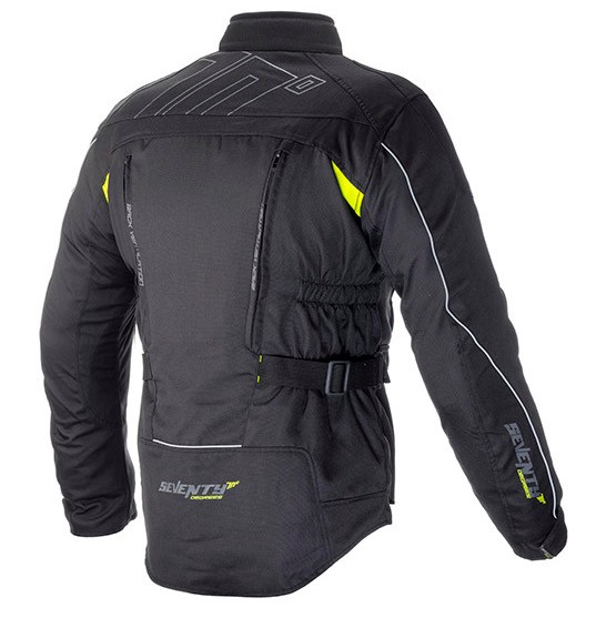 Chaqueta SEVENTY SD-JT41 Touring Invierno Negro/Amarillo 1