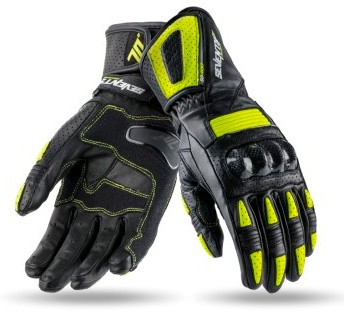 Guantes SEVENTY Racing Verano SD-R20 Mujer Negro/Amarillo