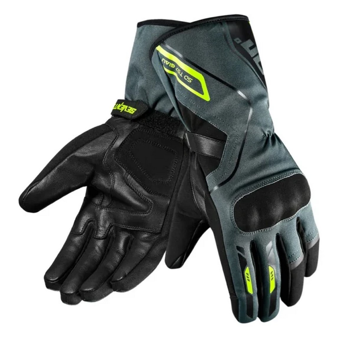 Guantes largos Seventy Degrees SD-T57 Giau con tecnología Warm70 y Dry70 para moto