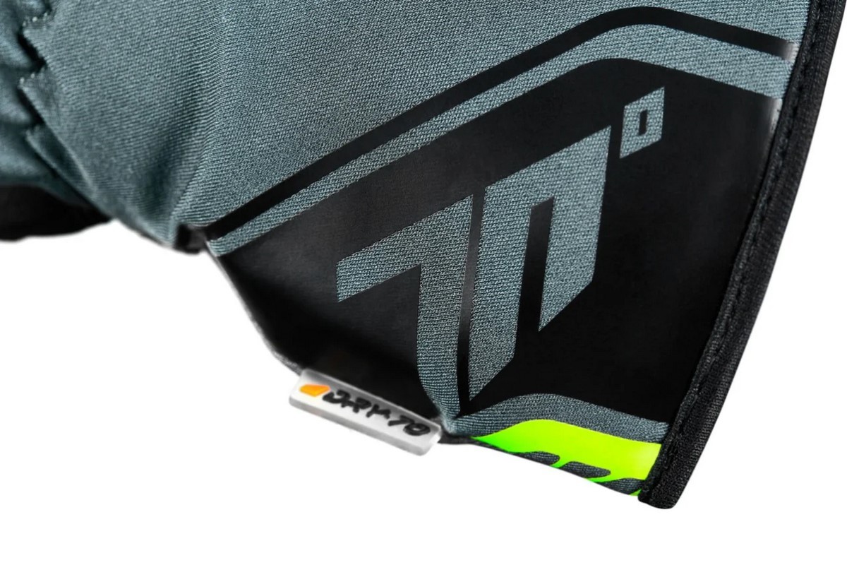 Guantes SEVENTY SD-T57 GIAU Invierno Gris/Amarillo Fluor