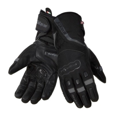 Guantes de moto SEVENTY GOBI SD-T7 en color negro y amarillo flúor