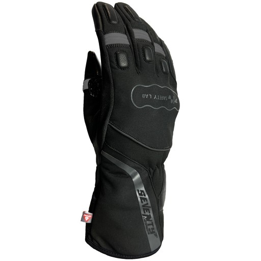 Detalle de los protectores en los nudillos de los guantes SEVENTY GOBI SD-T7.