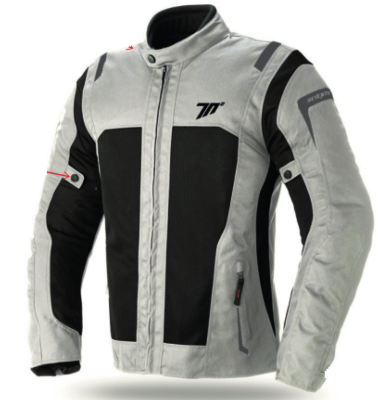 Chaqueta SEVENTY SD-JT44 Verano Hombre Gris ICE/Negro