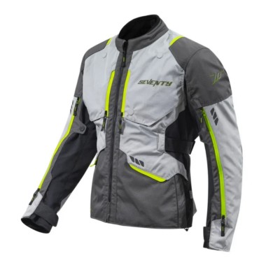Chaqueta de moto Seventy SD-JT67 Tanami detalle de ventilación en mangas