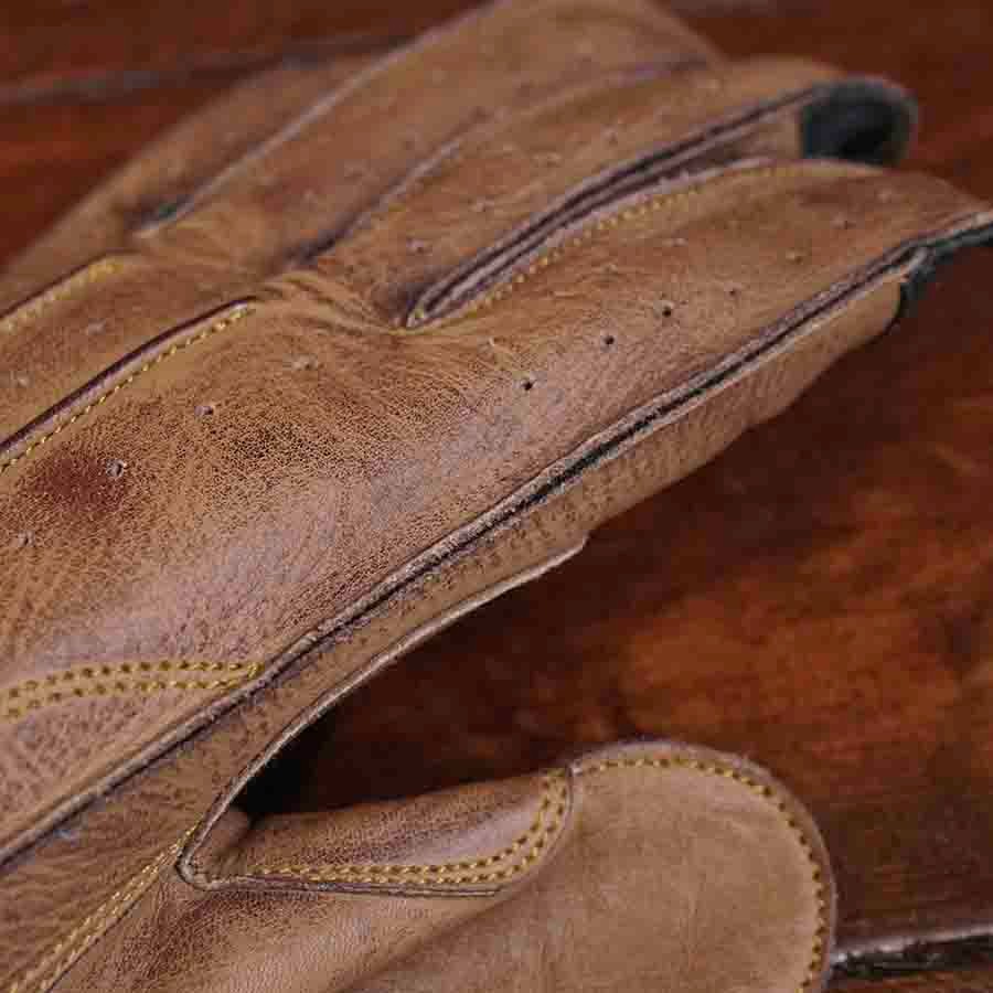 Guantes By City Second Skin Verano Hombre Marrón 3