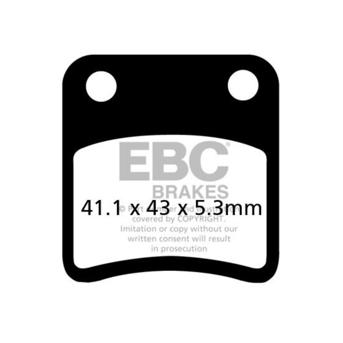 Pastillas de freno EBC SFA257/2