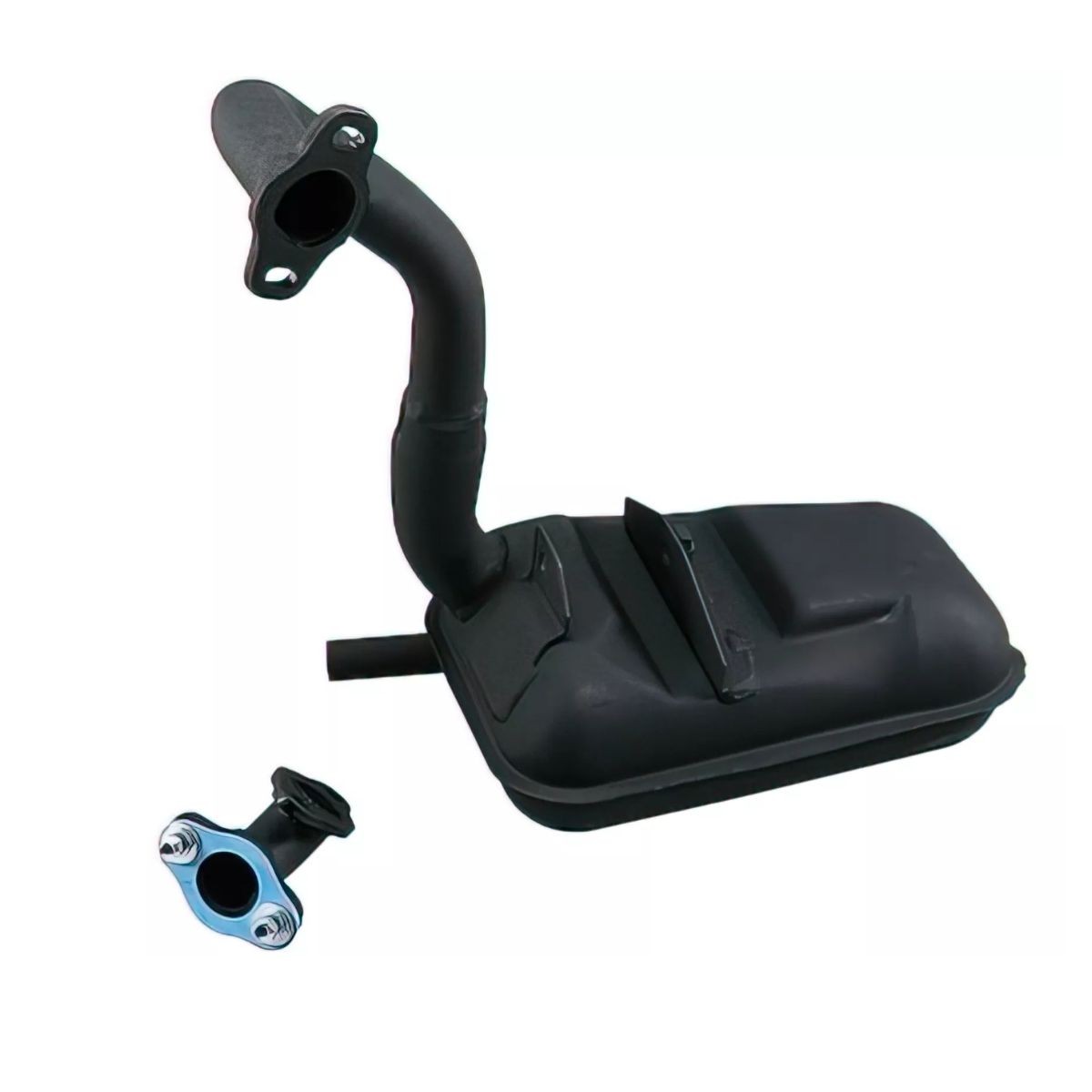 Tubo de escape Sito Sitoplus código 0251 para Vespa PK 125 diseño original y alto rendimiento 1