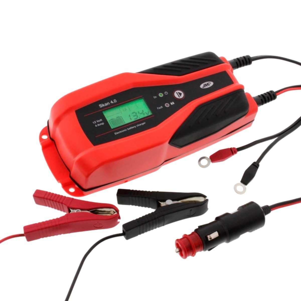 Cargador de batería de alta tecnología 8 niveles de carga CAN-BUS 12V 1A-4A