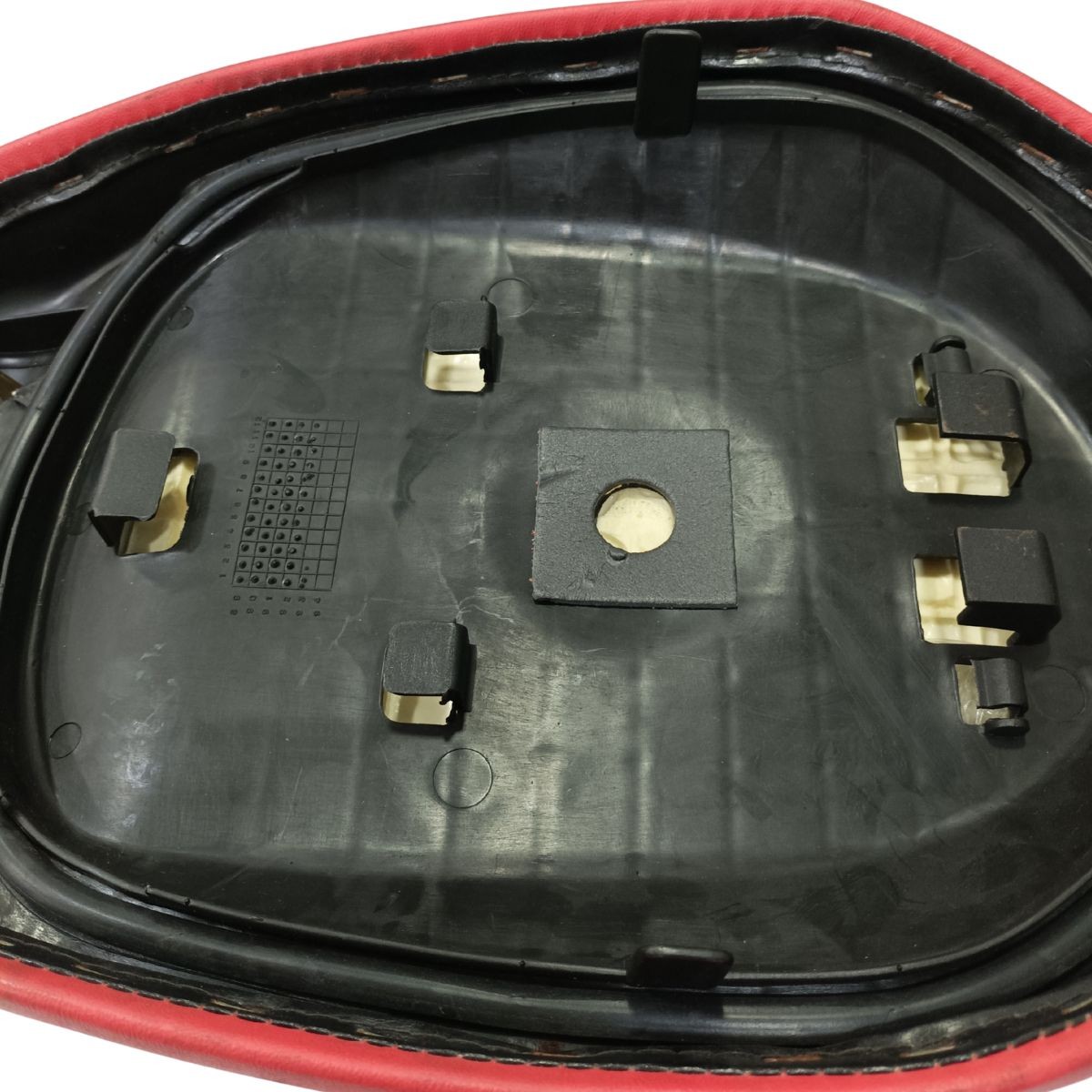 Sillín para scooter Honda Vision 50 antigua – Repuesto compatible, acolchado, estilo original 6